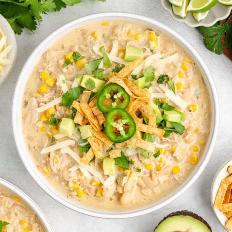 Stovetop White Chicken Chili